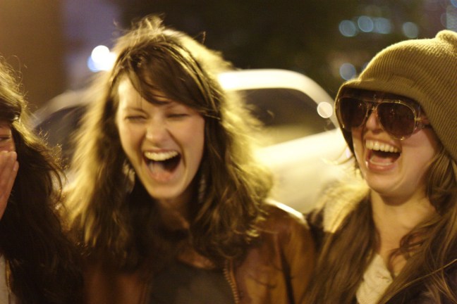 laughs. Courtesy of Marc Kjerland