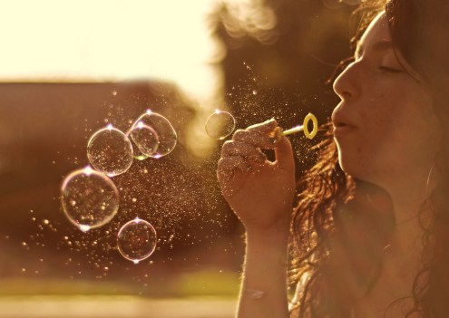 I love bubbles. So much. by Sam Wolff.